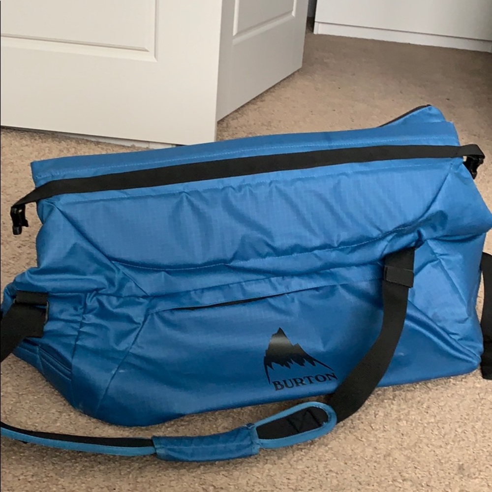 Burton Blue Duffel Bag